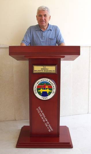 �ay renkli 1 model levhal� k�rs� belediye