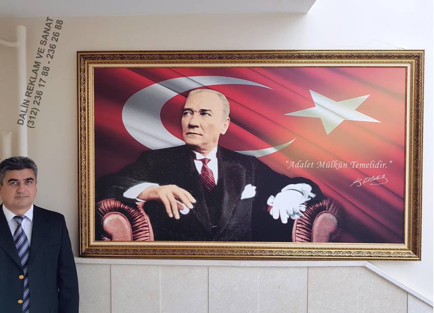 MAKAM ODASI RESM� ATAT�RK ADALET M�LK�N TEMEL�D�R PASPARTOLU �ER�EVE 8201 Y