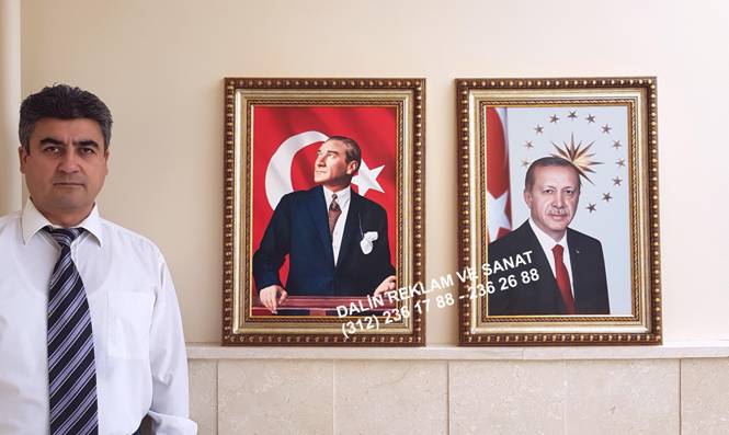 M. KEMAL ATAT�RK ve  R. TAYY�P ERDO�AN MAKAM ODASI RES�MLER�