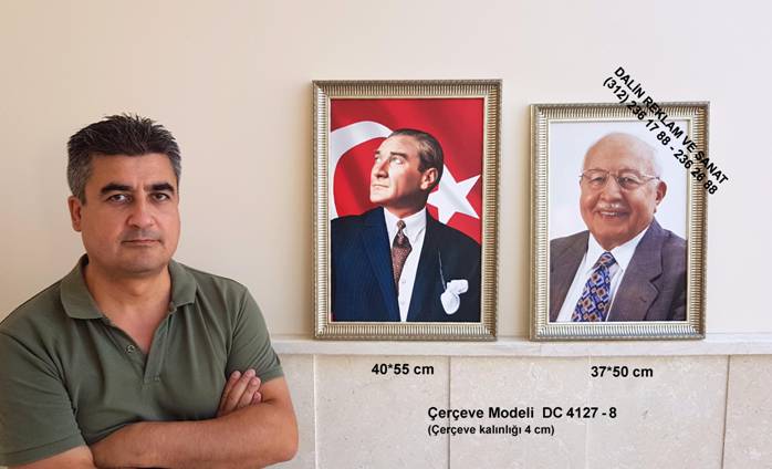 MAKAM ODASI RESM� TABLOSU GAZ� MUSTAFA KEMAL ATAT�RK, NECMETT�N ERBAKAN