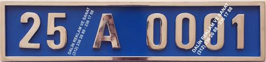 MAKAM OTO PLAKA EMN�YET M�D�R� MAKAM OTOSU