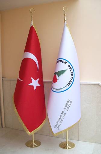 TELALI MAKAM BAYRAĞI VE FLAMASI BELEDİYE SİMLİ