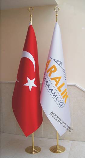 TELALI MAKAM BAYRAĞI VE FLAMASI ARALIK KAYMAKAMLIĞI