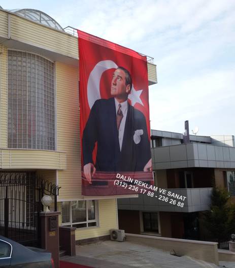 ATATÜRK POSTERİ BİNA CEPHESİ İÇİN 2